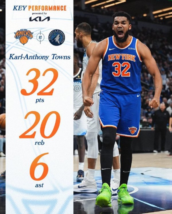 唐斯32+20尼克斯大捷丛林狼 开导者险胜掘金